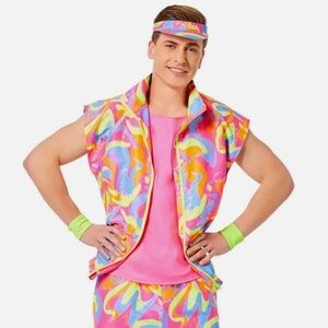 InSpirit Designs Barbie Ken Adult Costume Top Size Small